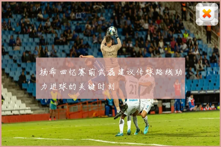 杨希回忆赛前武磊建议传球路线助力进球的关键时刻
